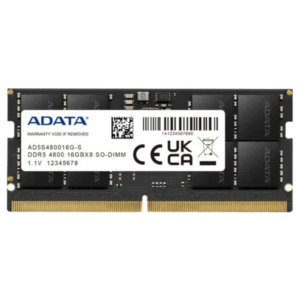 رم لپ تاپ ای دیتا 8GB 4800MHz DDR5
