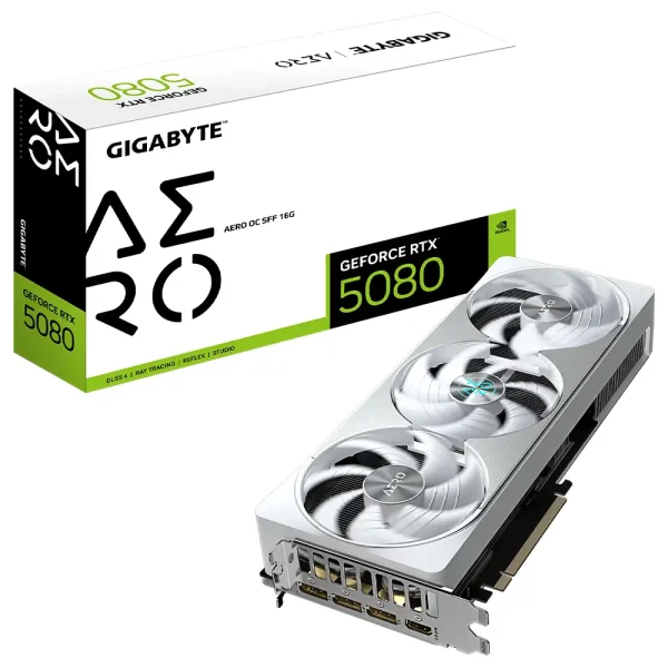 کارت گرافیک GIGABYTE RTX 5080 Aero OC SFF 16G